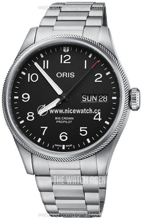 Oris Aviation Automatic winding Men's dress watch 01 752 7760 4164-07 8 22 08
