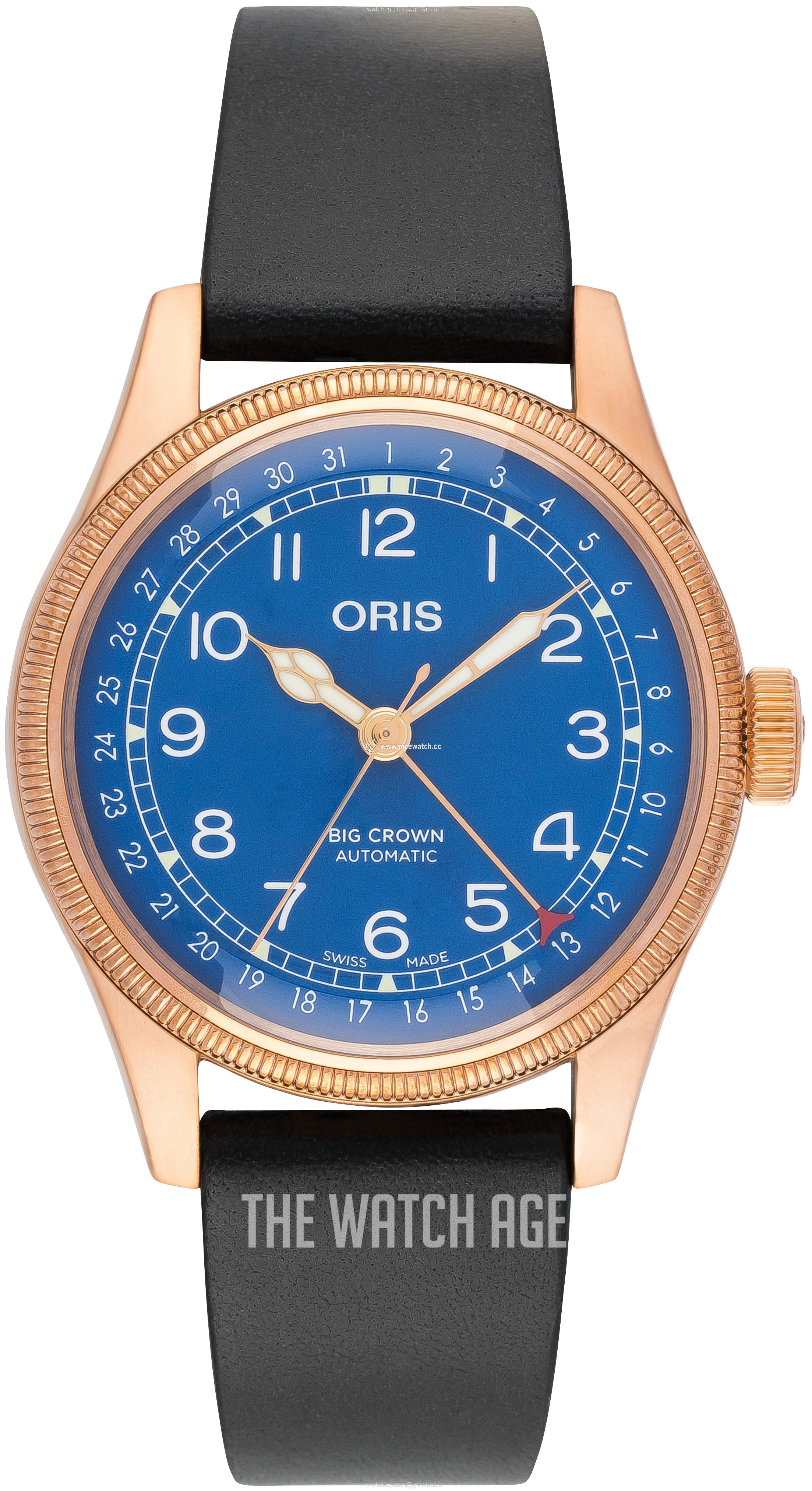 Oris Aviation Automatic winding Men's dress watch 01 754 7741 3185-Set