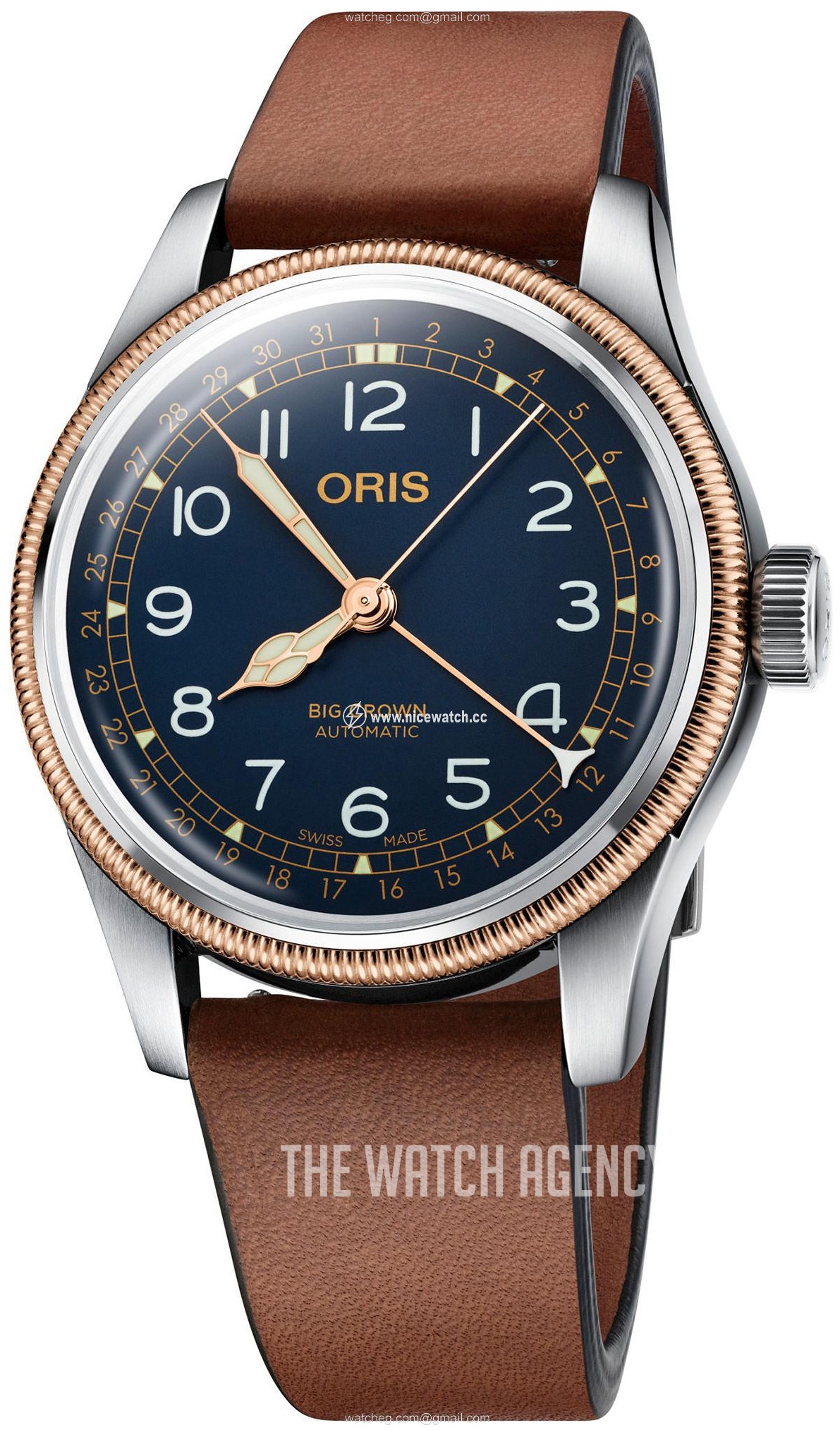 Oris Aviation Automatic winding Men's dress watch 01 754 7741 4365-07 5 20 58