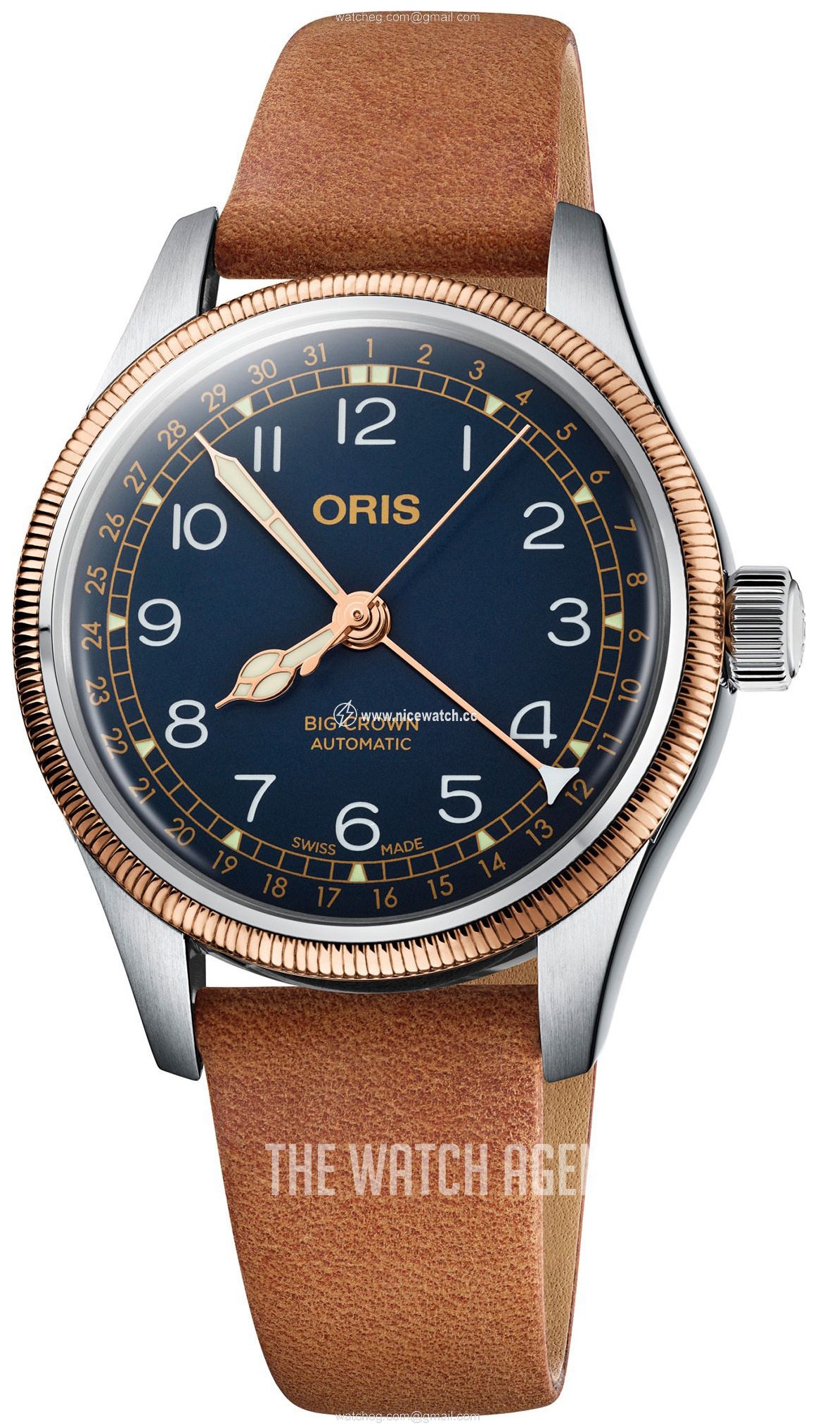 Oris Aviation Automatic winding Ladies dress watch 01 754 7749 4365-07 5 17 66