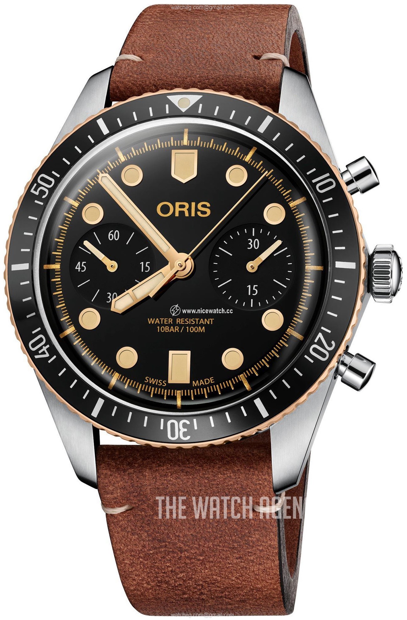 Oris Diving Automatic winding Men's Dress / Sport 01 771 7744 4354-07 5 21 45