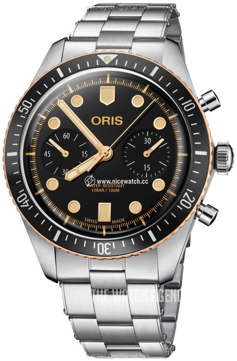 Oris Diving Automatic winding Men's Dress / Sport 01 771 7744 4354-07 8 21 18