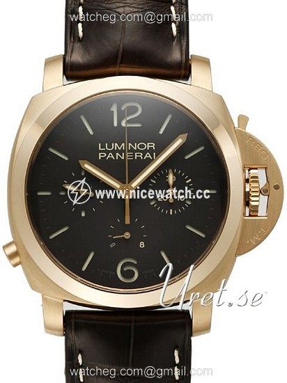 Panerai Special Chrono Monopulsante 8 Days Mechanical, hand-wound Men's Dress / Sport PAM 344