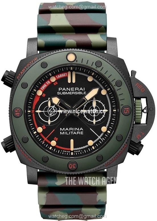 Panerai Submersible Automatic winding Men's divers watch PAM01238
