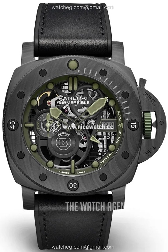 Panerai Submersible Automatic winding Men's divers watch PAM01283