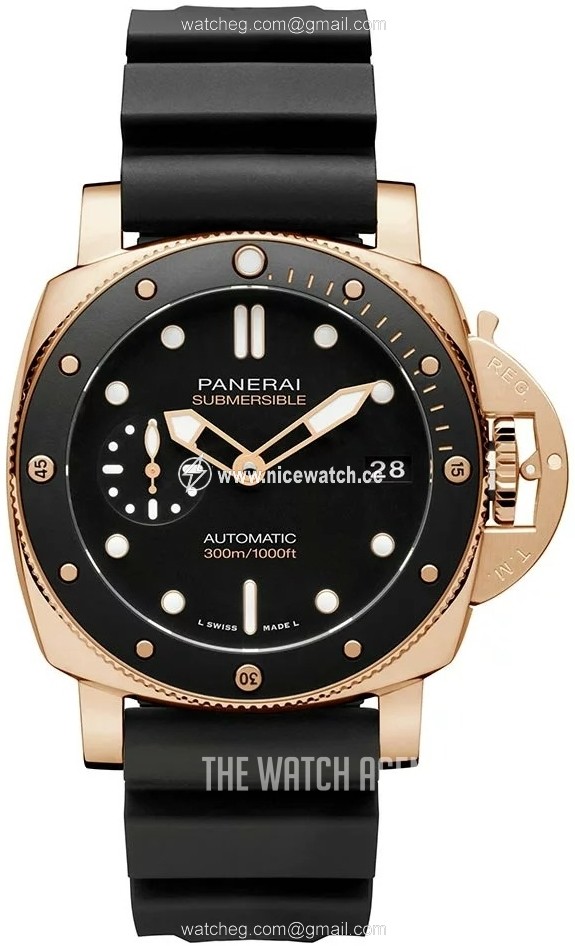 Panerai Submersible Automatic winding Men's divers watch PAM02164