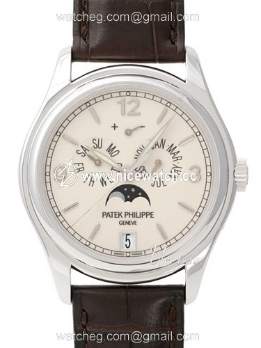 Patek Philippe Complicated Annual Calender Automatic winding Men's dress watch 5146G/001