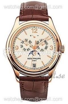 Patek Philippe Complicated Annual Calender Automatic winding Men's dress watch 5146R/001
