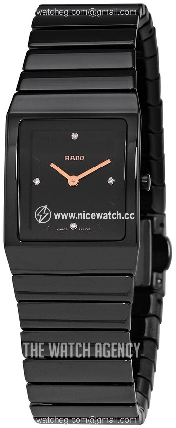 Rado Ceramica Quartz (battery powered) Ladies dress watch R21702722