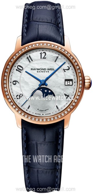Raymond Weil Maestro Automatic winding Ladies dress watch 2139-P5S-05909
