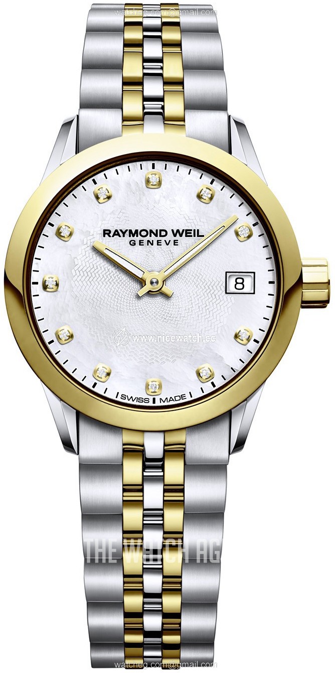 Raymond Weil Freelancer Quartz (battery powered) Ladies dress watch 5626-STP-97081