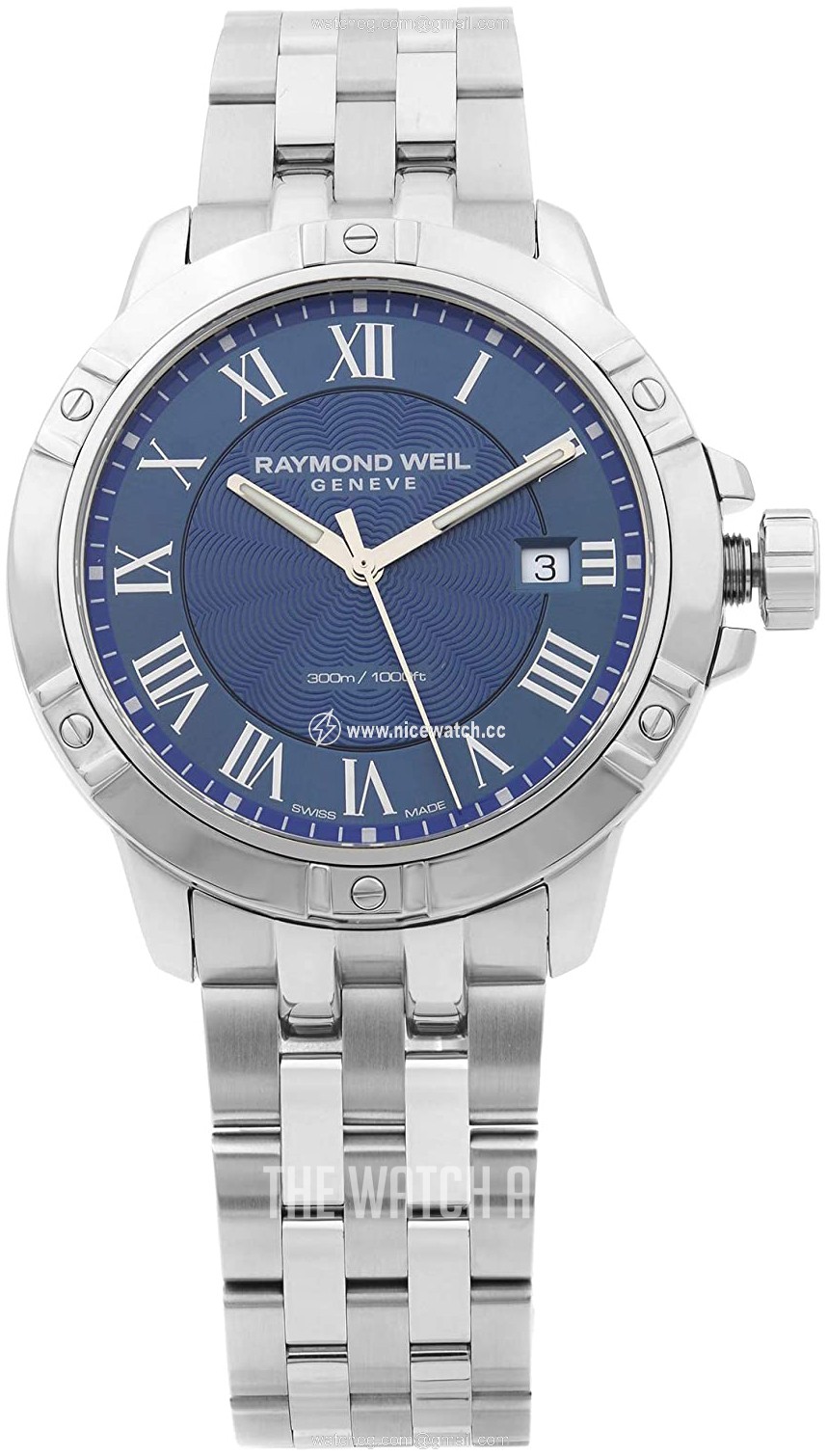 Raymond Weil Tango Quartz (battery powered) Men's dress watch 8160-ST-00508