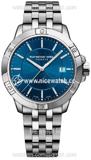 Raymond Weil Tango Quartz (battery powered) Men's dress watch 8160-ST-50011