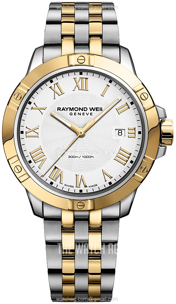 Raymond Weil Tango Quartz (battery powered) Men's dress watch 8160-STP-00308
