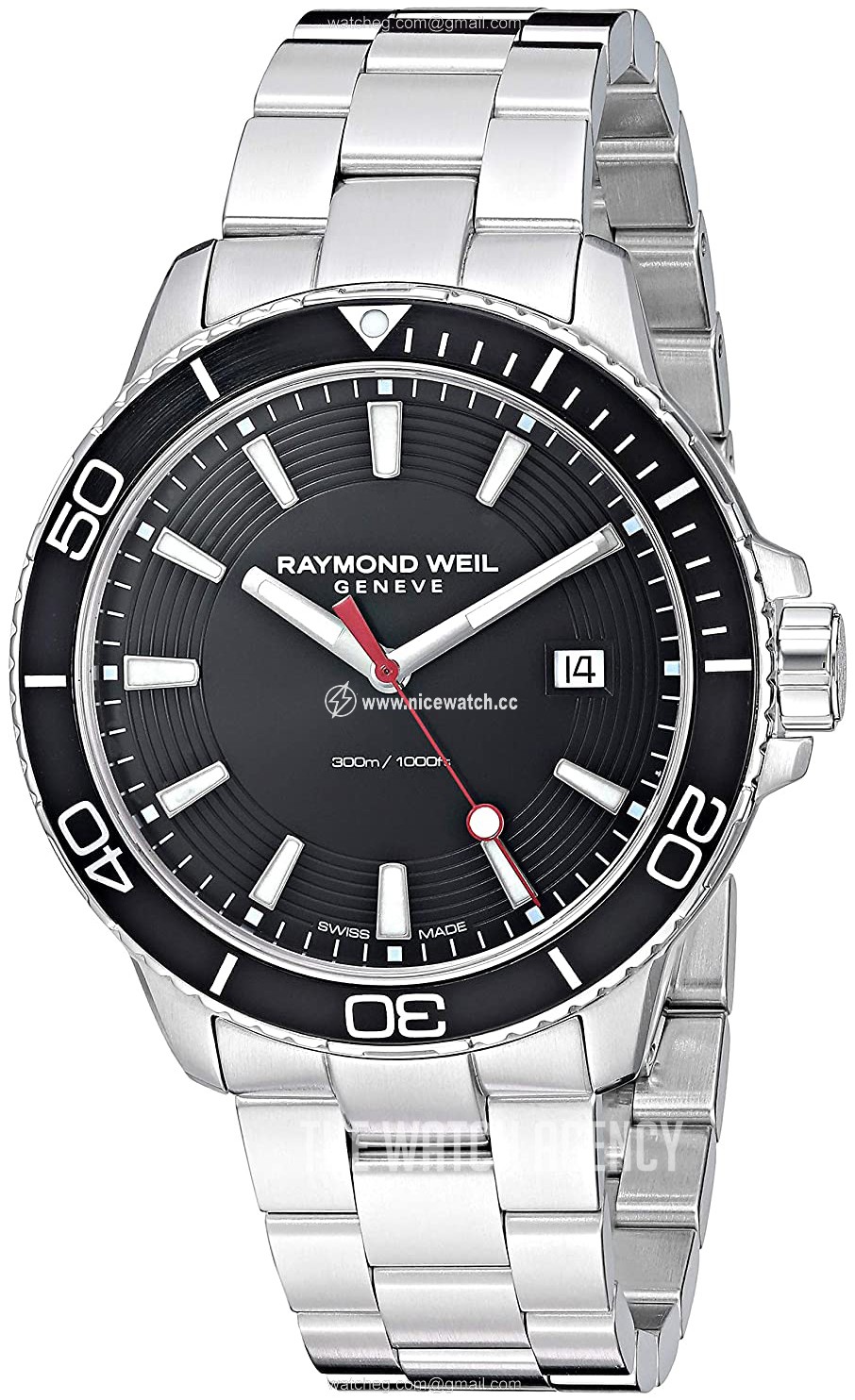Raymond Weil Tango Quartz (battery powered) Men's Dress / Sport 8260-ST1-20001