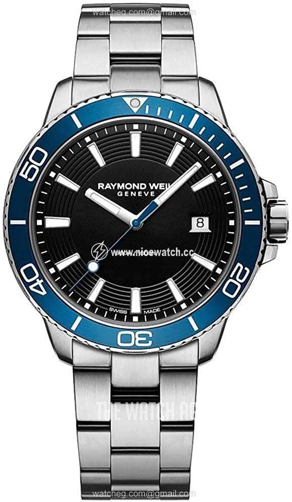 Raymond Weil Tango Quartz (battery powered) Men's Dress / Sport 8260-ST3-20001