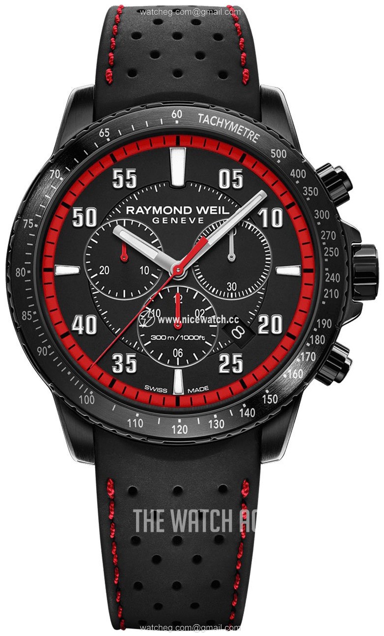 Raymond Weil Tango Quartz (battery powered) Men's Dress / Sport 8570-BKR-05240
