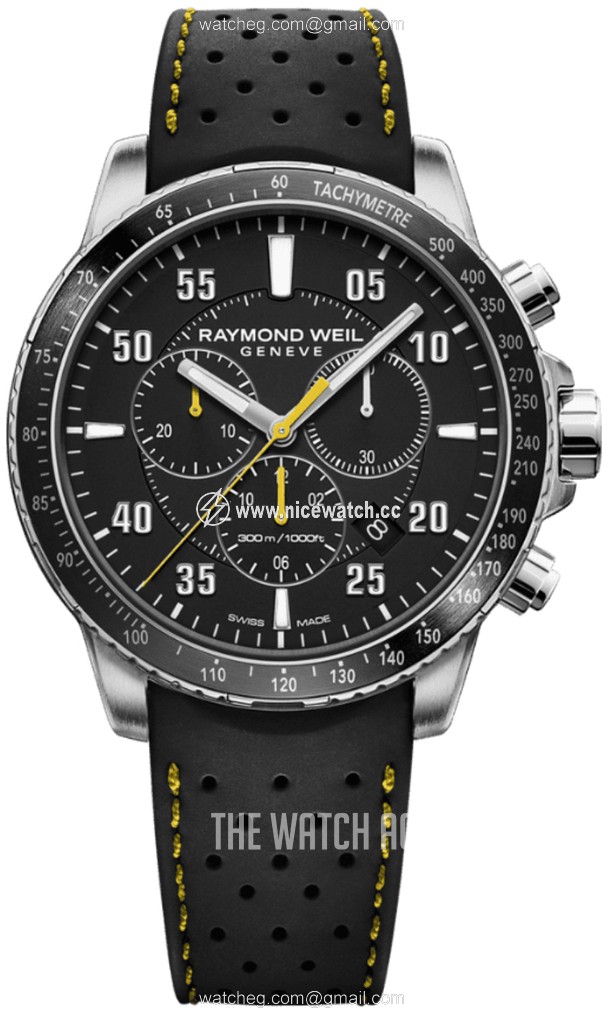 Raymond Weil Tango Quartz (battery powered) Men's Dress / Sport 8570-SR2-05207