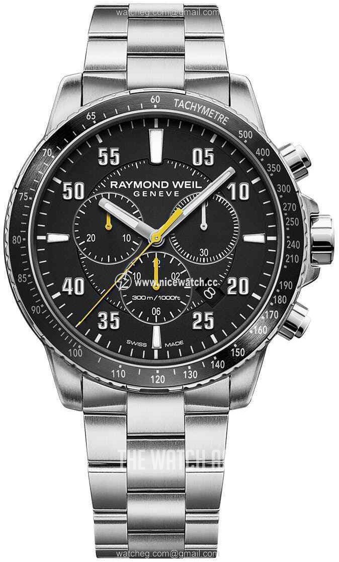 Raymond Weil Tango Quartz (battery powered) Men's Dress / Sport 8570-ST2-05207