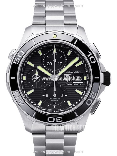 TAG Heuer Aquaracer Calibre 16 Automatic winding Men's Sports watch CAK2111.BA0833