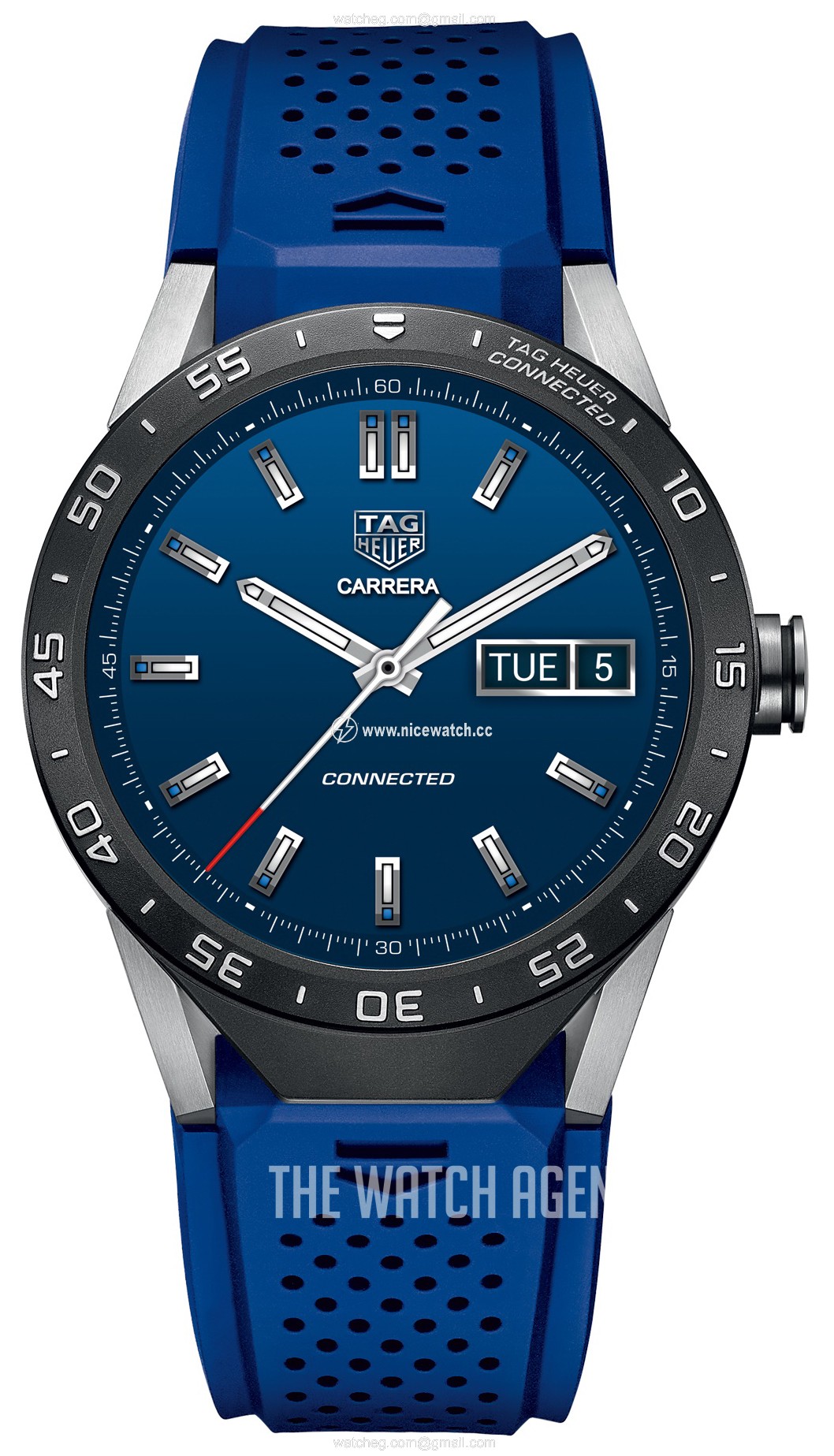 TAG Heuer Connected Quartz (battery powered) Men's smartwatch SAR8A80.FT6058