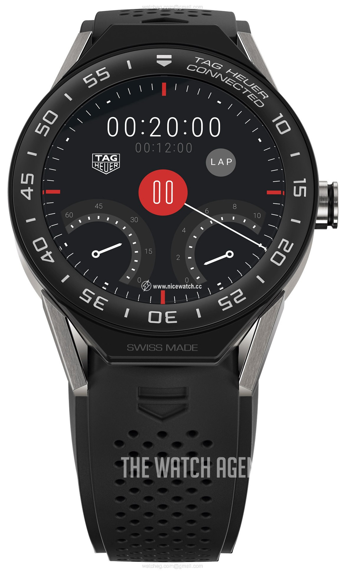 TAG Heuer Connected Modular 45 Quartz (battery powered) Men's smartwatch SBF8A8001.11FT6076