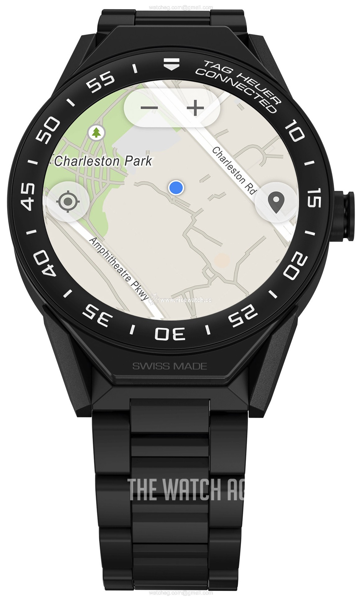 TAG Heuer Connected Modular 45 Quartz (battery powered) Men's smartwatch SBF8A8013.80BH0933