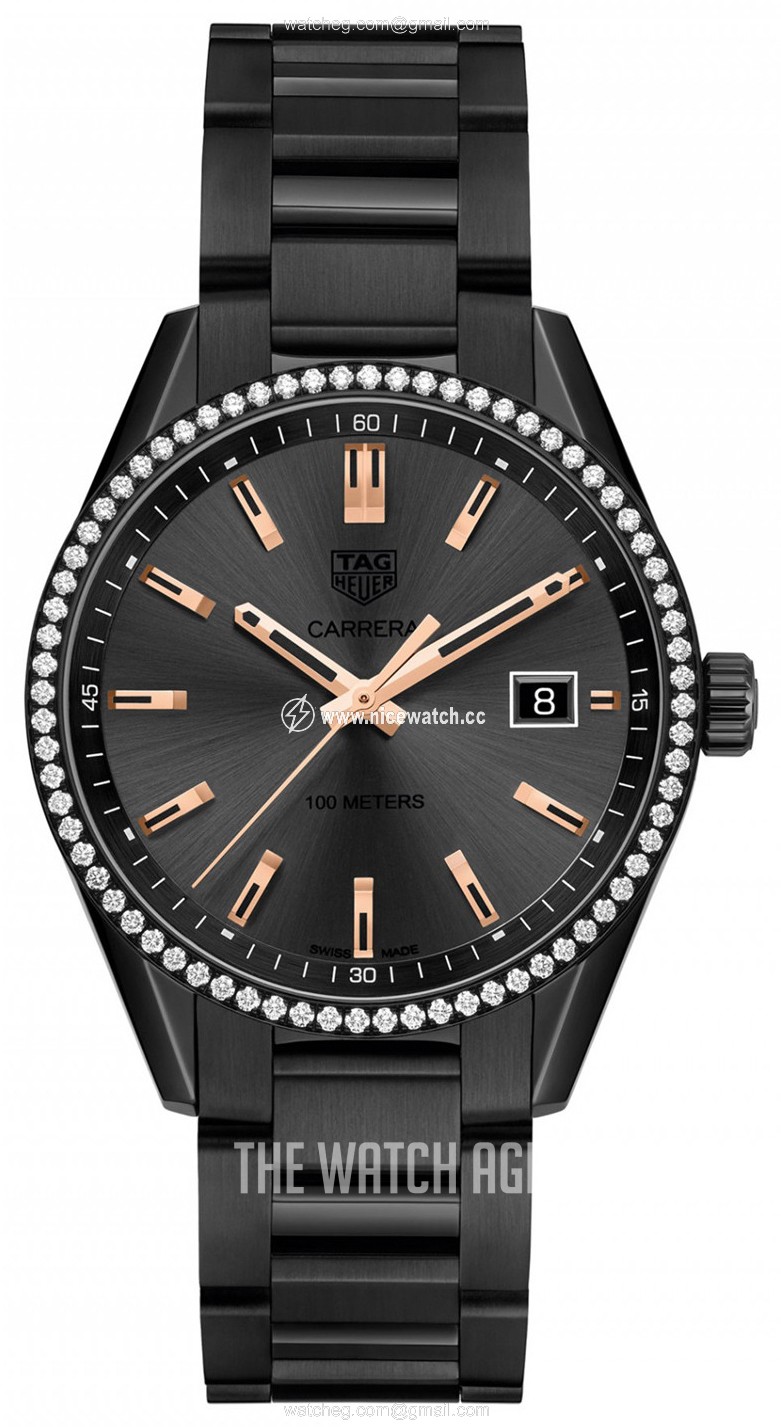 TAG Heuer Carrera Lady Quartz (battery powered) Ladies dress watch WAR1115.BA0602