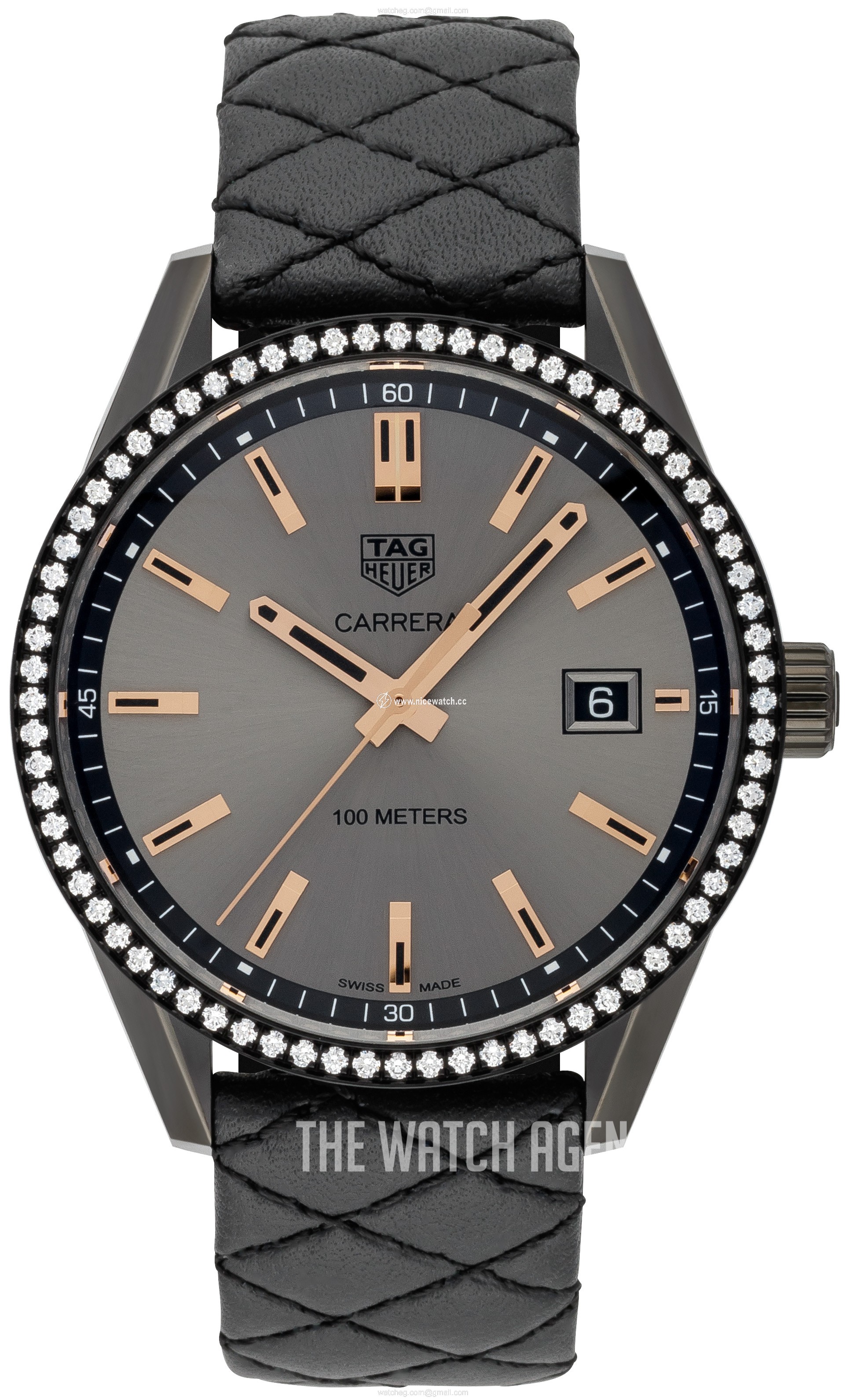 TAG Heuer Carrera Quartz (battery powered) Ladies dress watch WAR1115.FC6392