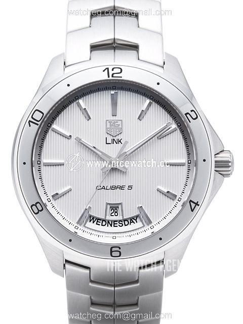 TAG Heuer Link Calibre 5 Day-Date Automatic Automatic winding Men's Dress / Sport WAT2011.BA0951