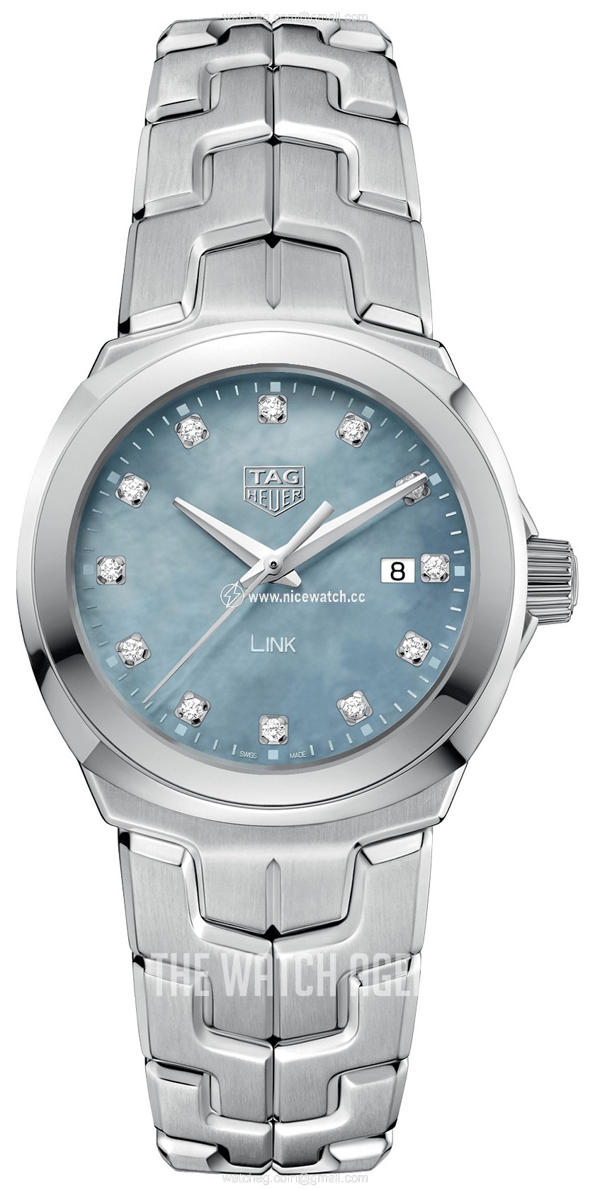 TAG Heuer Link Damklockor Quartz (battery powered) Ladies dress watch WBC1313.BA0600