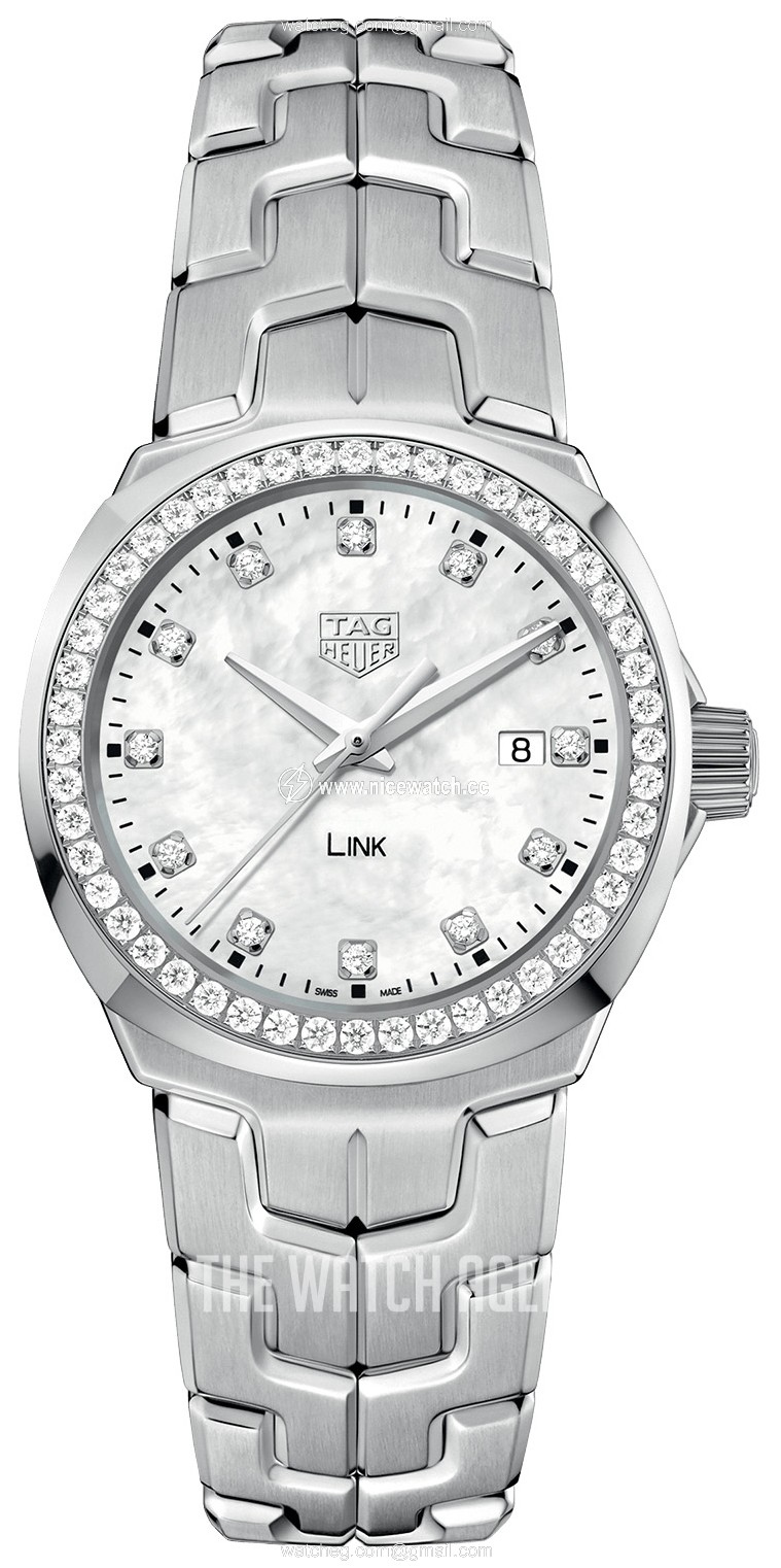 TAG Heuer Link Damklockor Quartz (battery powered) Ladies dress watch WBC1316.BA0600