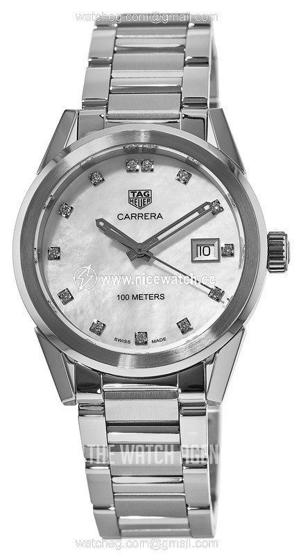 TAG Heuer Carrera Lady Quartz (battery powered) Ladies dress watch WBG1312.BA0758
