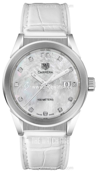 TAG Heuer Carrera Lady Quartz (battery powered) Ladies dress watch WBG1312.FC6412
