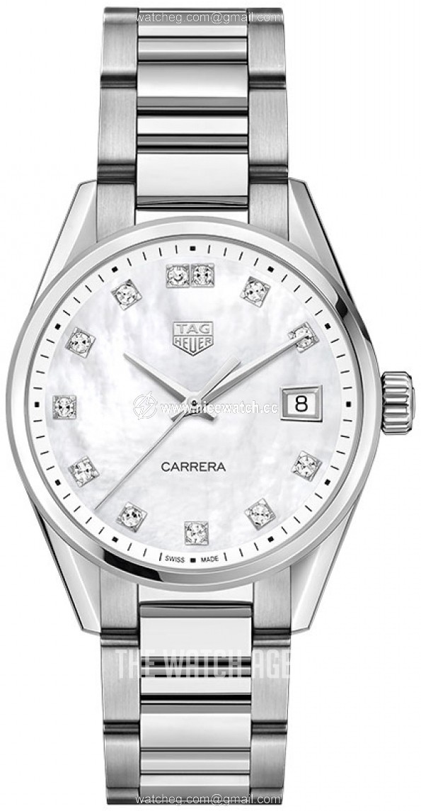 TAG Heuer Carrera Lady Quartz (battery powered) Ladies dress watch WBK1318.BA0652