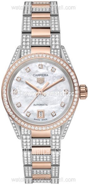 TAG Heuer Carrera Automatic winding Ladies dress watch WBN2451.BD0567