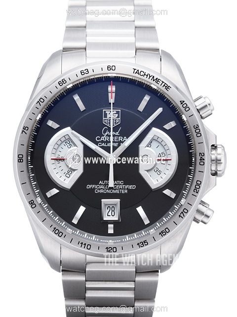 TAG Heuer Grand Carrera Calibre 17 Automatic Chronograph Automatic winding Men's Racing watch CAV511A.BA0902