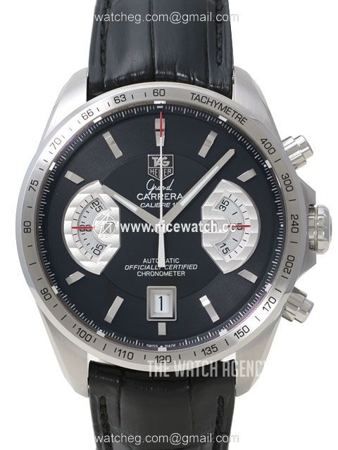 TAG Heuer Grand Carrera Calibre 17 Automatic Chronograph Automatic winding Men's Racing watch CAV511A.FC6225