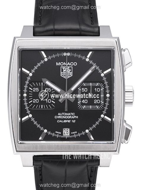 TAG Heuer Monaco Calibre 12 Automatic Chronograph Automatic winding Men's Racing / Dress watch CAW2110.FC6177
