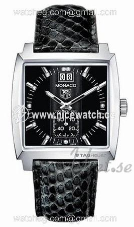 TAG Heuer Monaco Grande Date Diamond Dial Quartz (battery powered) Unisex Racing / Dress watch WAW1310.FC6216