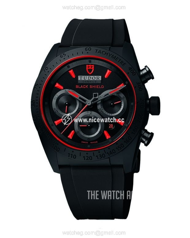 Tudor Fastrider Black Shield Automatic winding Men's Racing / Dress watch 42000CR-BKRS
