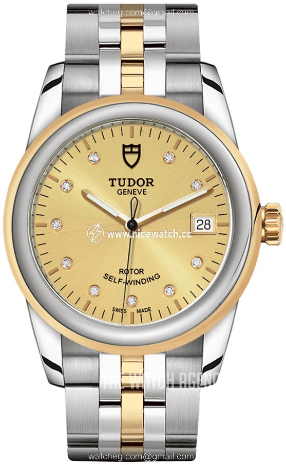 Tudor Glamour Date Automatic winding Unisex dress watch M55003-0006