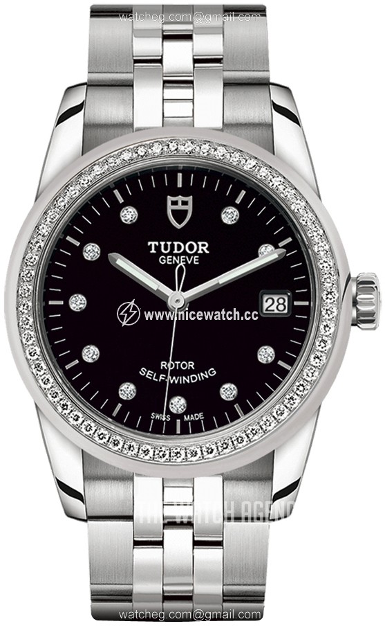 Tudor Glamour Date Automatic winding Unisex dress watch M55020-0007