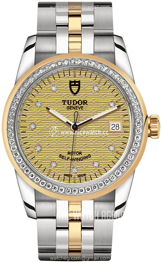 Tudor Glamour Date Automatic winding Unisex dress watch M55023-0028