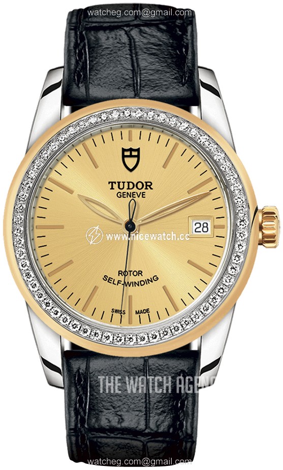 Tudor Glamour Date Automatic winding Unisex dress watch M55023-0049