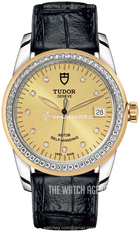 Tudor Glamour Date Automatic winding Unisex dress watch M55023-0050