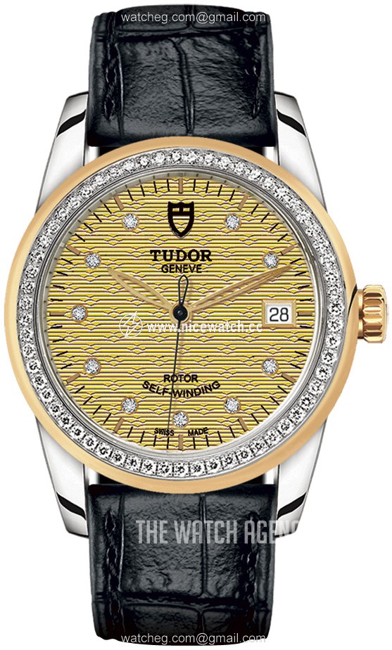 Tudor Glamour Date Automatic winding Unisex dress watch M55023-0052