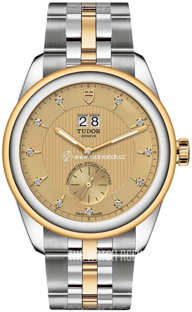 Tudor Glamour Double Date Automatic winding Men's dress watch M57103-0006