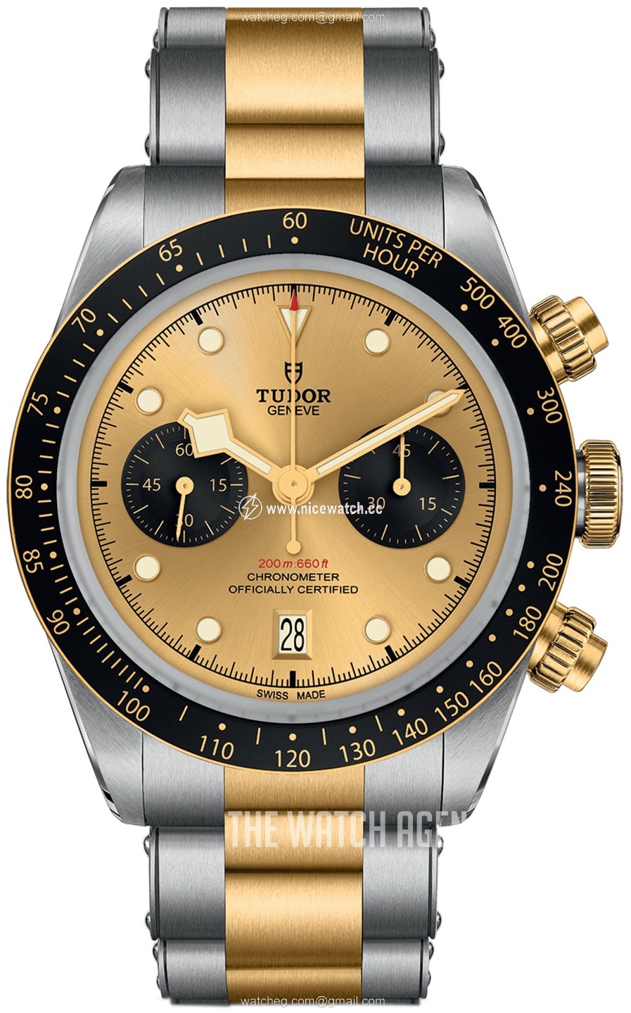 Tudor Black Bay Chrono Mechanical, hand-wound Unisex Dress / Sport M79363N-0007
