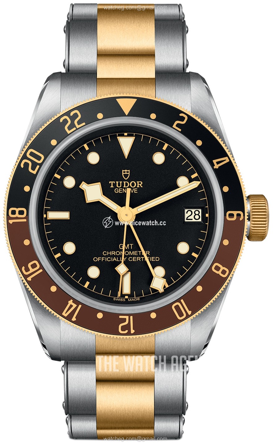 Tudor Black Bay GMT Mechanical, hand-wound Unisex Dress / Sport M79833MN-0001